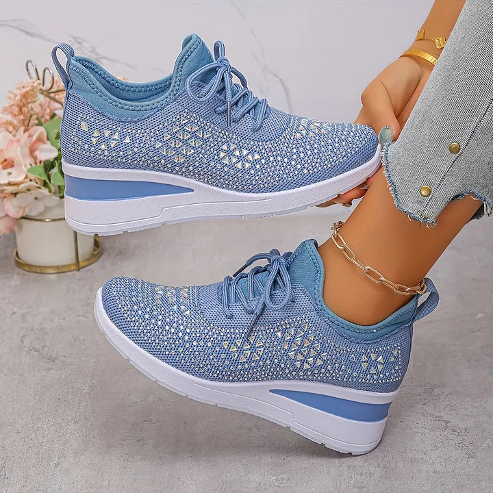Iselin – Ortopediske sneakers med strass