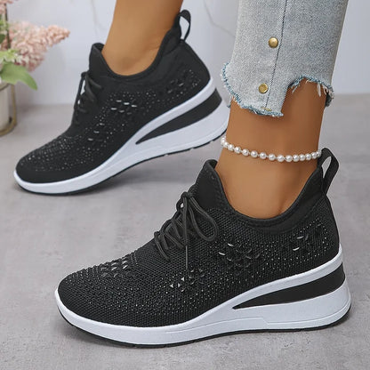 Iselin – Ortopediske sneakers med strass