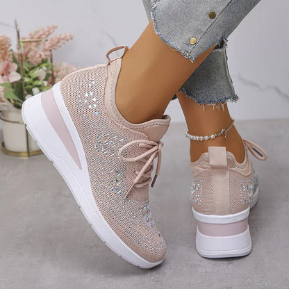 Iselin – Ortopediske sneakers med strass