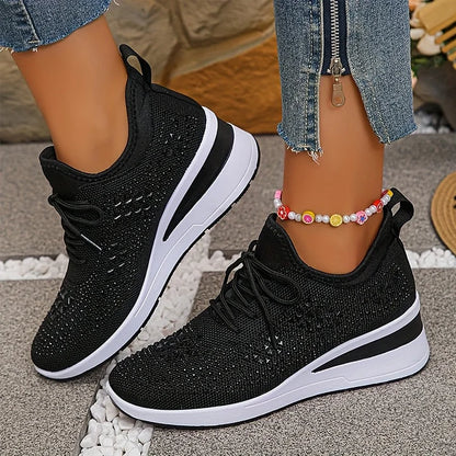 Iselin – Ortopediske sneakers med strass