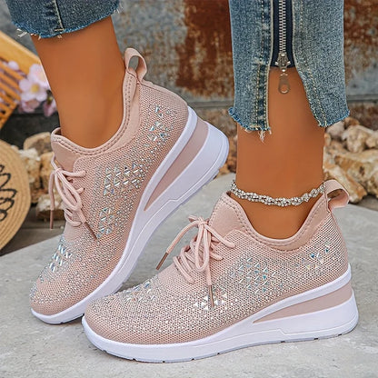 Iselin – Ortopediske sneakers med strass