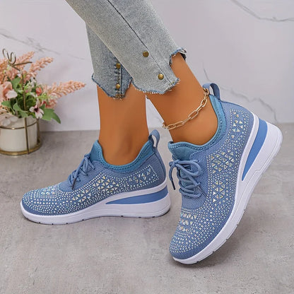 Iselin – Ortopediske sneakers med strass