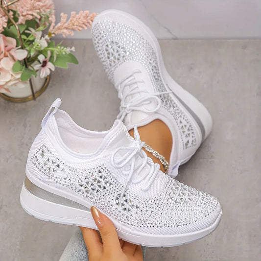 Iselin – Ortopediske sneakers med strass
