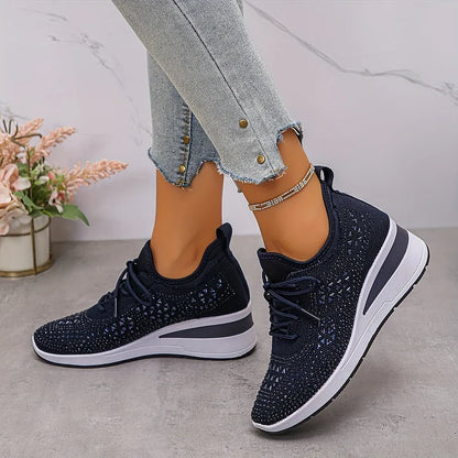 Iselin – Ortopediske sneakers med strass