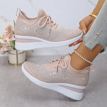 Iselin – Ortopediske sneakers med strass